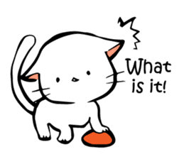 The soliloquy of a Kitten for English sticker #3558827