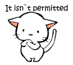 The soliloquy of a Kitten for English sticker #3558830