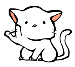 The soliloquy of a Kitten for English sticker #3558832