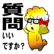 Gold dogs sticker #3559367