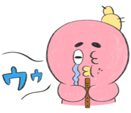 Octopus piper. sticker #3559561