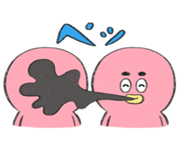 Octopus piper. sticker #3559565