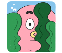 Octopus piper. sticker #3559589