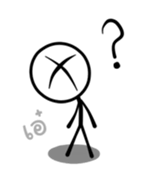 Kang - Stickman sticker #3559759