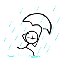 Kang - Stickman sticker #3559791