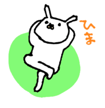 A rabbit and tortoise Story sticker #3559914