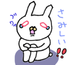 A rabbit and tortoise Story sticker #3559927