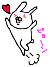 A rabbit and tortoise Story sticker #3559929