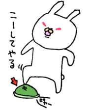 A rabbit and tortoise Story sticker #3559933