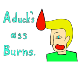 The burning regent ~I burn~ sticker #3560184