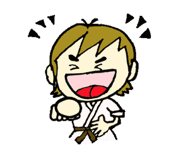 karate fighter REN!! sticker #3560241