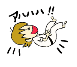 karate fighter REN!! sticker #3560243