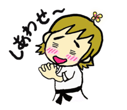karate fighter REN!! sticker #3560255