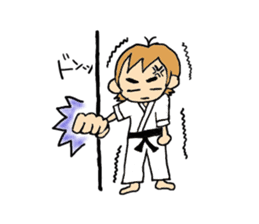karate fighter REN!! sticker #3560263