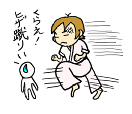 karate fighter REN!! sticker #3560264