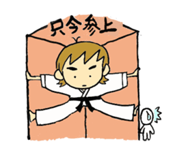 karate fighter REN!! sticker #3560267