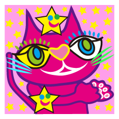 SHOCKING PINKiee the Cat <Emotions J1>