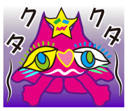 SHOCKING PINKiee the Cat <Emotions J1> sticker #3560473