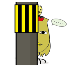 The bird. "chun-chun" birds. sticker #3560499