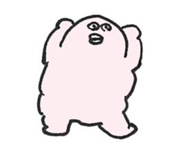 PLUMP MARSHMALLOW MAN Sticker (pastel) sticker #3560874