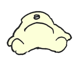 PLUMP MARSHMALLOW MAN Sticker (pastel) sticker #3560901