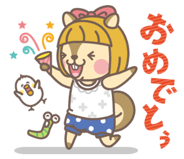 Endangered "risyu" vol.2 sticker #3560935