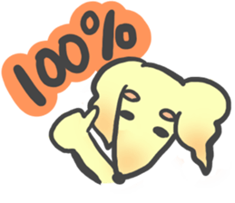Marron the Miniature Dachshund sticker #3561213