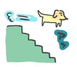 Marron the Miniature Dachshund sticker #3561224
