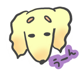 Marron the Miniature Dachshund sticker #3561228