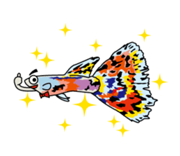 Fun Tropical Fish sticker #3561283
