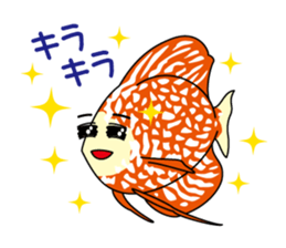 Fun Tropical Fish sticker #3561307