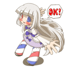 Sign-Tan/Mascot of Sign pole art museum sticker #3561394