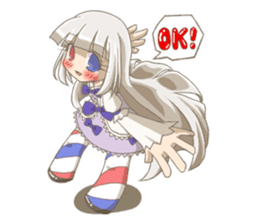 Sign-Tan/Mascot of Sign pole art museum sticker #3561394