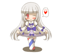 Sign-Tan/Mascot of Sign pole art museum sticker #3561395