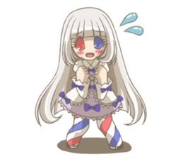 Sign-Tan/Mascot of Sign pole art museum sticker #3561398