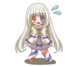 Sign-Tan/Mascot of Sign pole art museum sticker #3561398