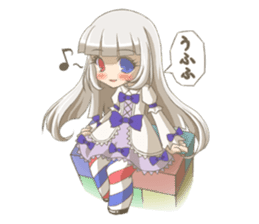 Sign-Tan/Mascot of Sign pole art museum sticker #3561400