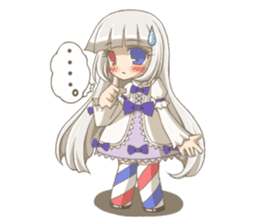 Sign-Tan/Mascot of Sign pole art museum sticker #3561402