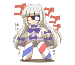 Sign-Tan/Mascot of Sign pole art museum sticker #3561405