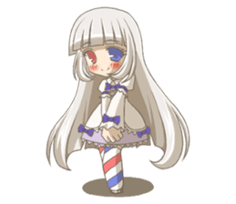 Sign-Tan/Mascot of Sign pole art museum sticker #3561408