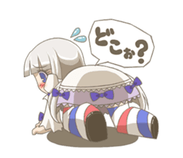 Sign-Tan/Mascot of Sign pole art museum sticker #3561409