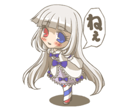 Sign-Tan/Mascot of Sign pole art museum sticker #3561413