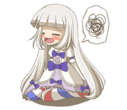 Sign-Tan/Mascot of Sign pole art museum sticker #3561419