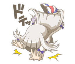 Sign-Tan/Mascot of Sign pole art museum sticker #3561423