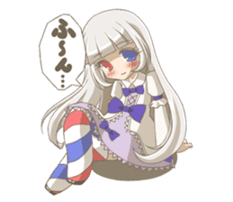 Sign-Tan/Mascot of Sign pole art museum sticker #3561430