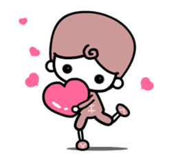 A A boy sticker #3561437