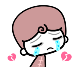 A A boy sticker #3561443