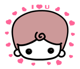 A A boy sticker #3561452