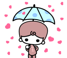 A A boy sticker #3561456