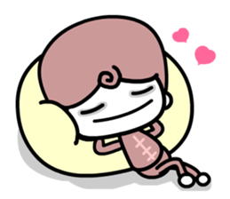 A A boy sticker #3561462